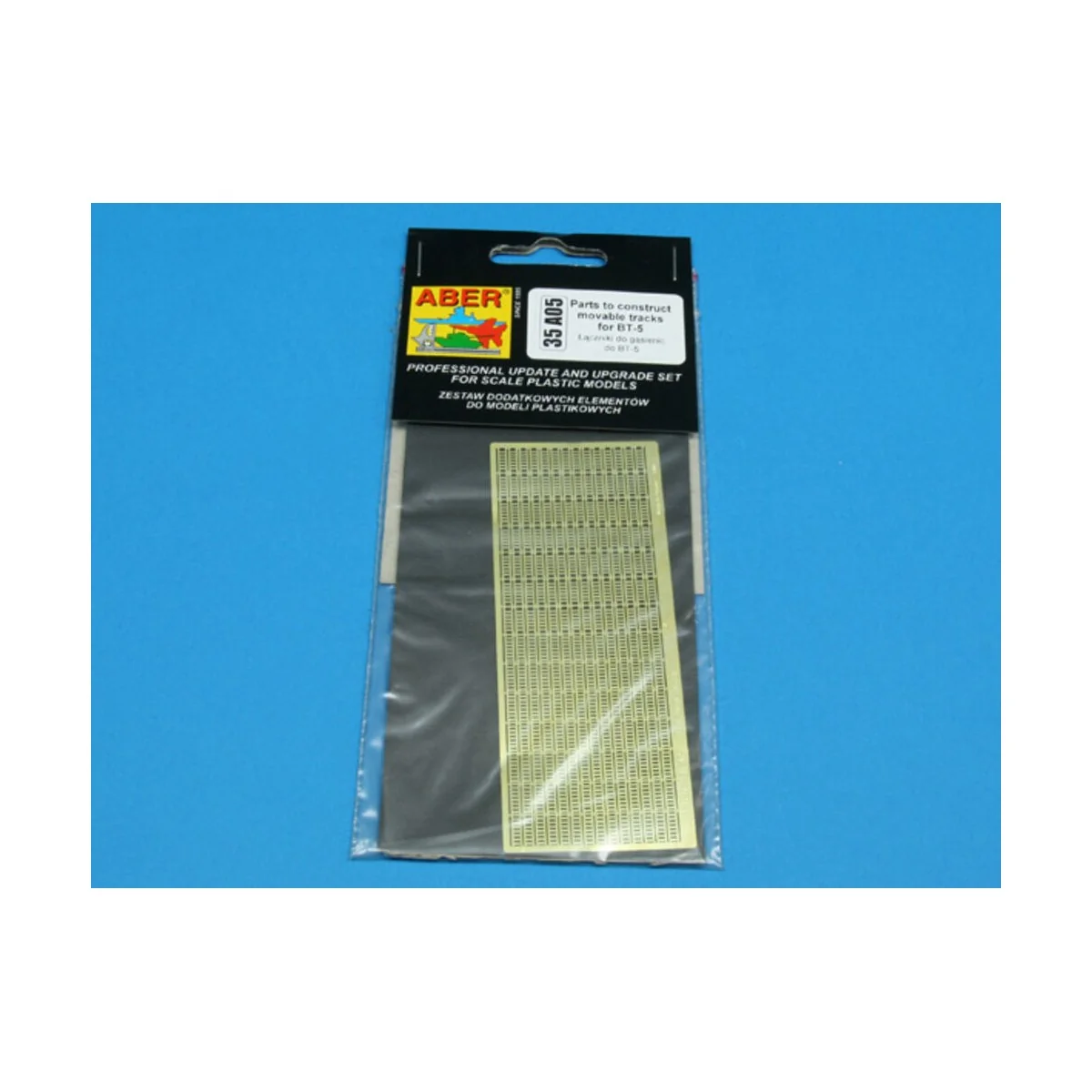 Parts to construct movable tracks for BT-5, 1/35 - Aber Models 35 A005