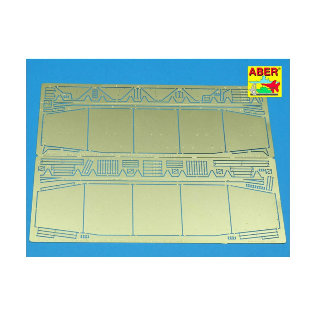 Side skirts for PzKpfw IV (H, J) Brummbar, 1/35 - Aber Models 35 A007