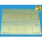 Side skirts for PzKpfw IV (H, J) Brummbar, 1/35 - Aber Models 35 A007
