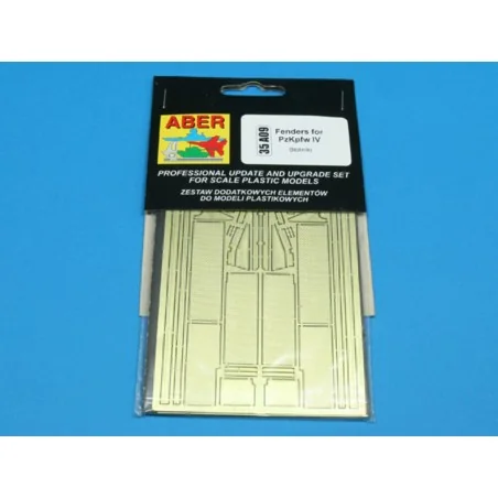 Fenders for PzKpfw. IV, 1/35 - Aber Models 35 A009