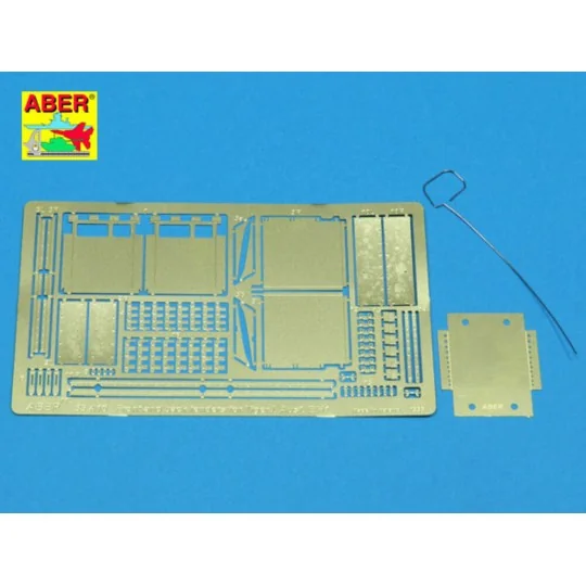 Front and back fenders for Tiger I, 1/35 - Aber Models 35 A010