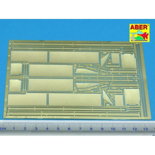Fenders for PzKpfw. IV, 1/35 - Aber Models 35 A009