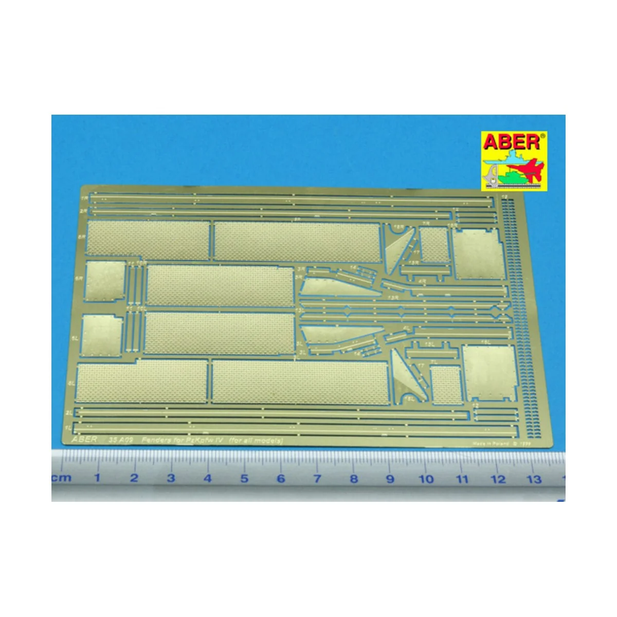 Fenders for PzKpfw. IV, 1/35 - Aber Models 35 A009