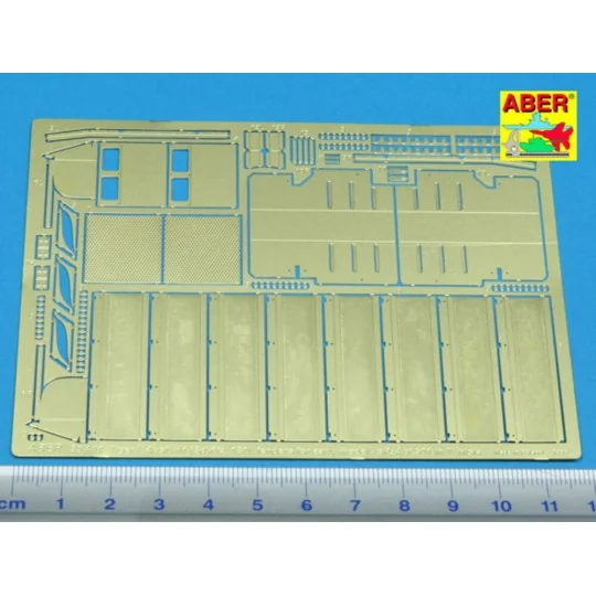 Side fenders for Tiger I H1 (Afrika Korps), 1/35 - Aber Models 35 A011