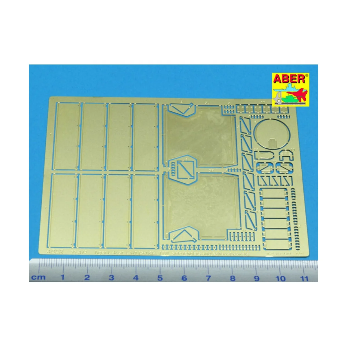 Side fenders for Tiger I E, 1/35 - Aber Models 35 A012