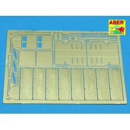 Side fenders for Tiger I H1 (Afrika Korps), 1/35 - Aber Models 35 A011 2