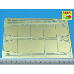 Side skirts for PzKpfw IV (G), Brummbar (Early), 1/35 - Aber Models... 2