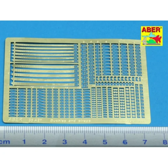 Buckles and Straps, 1/35 - Aber Models 35 A021