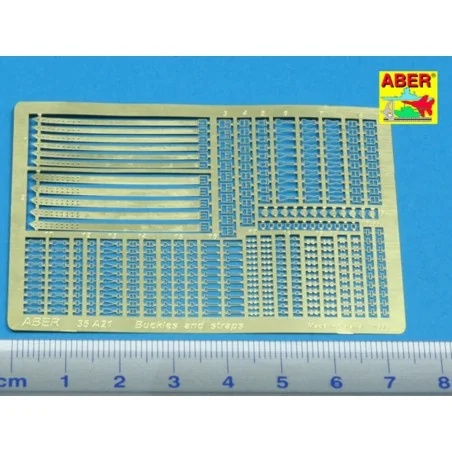 Buckles and Straps, 1/35 - Aber Models 35 A021