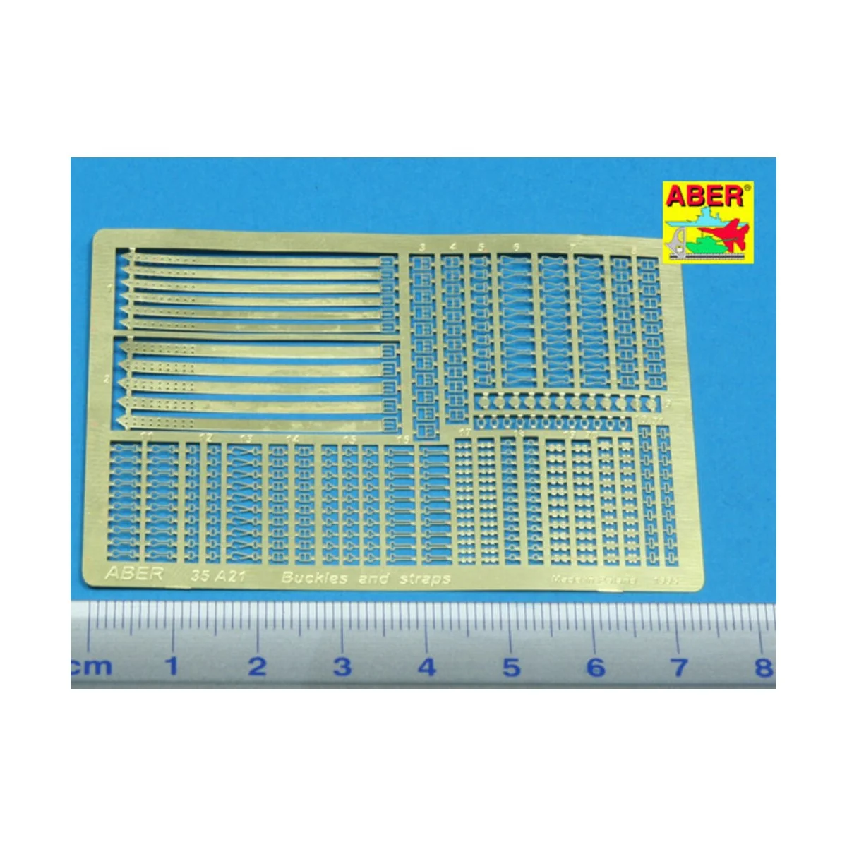 Buckles and Straps, 1/35 - Aber Models 35 A021