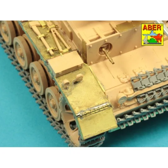 Fenders for PzKpfw III, 1/35 - Aber Models 35 A014