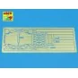 Front fendres andside supports for Panther G, 1/35 - Aber Models 35...