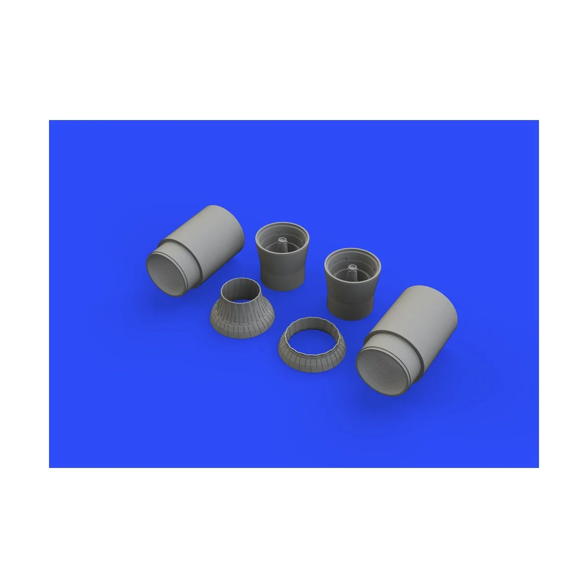 F-14A exhaust nozzles for Tamiya, 1/48 - Eduard Accessories 648311