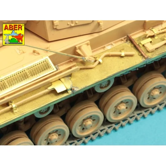 Fenders for PzKpfw III, 1/35 - Aber Models 35 A014