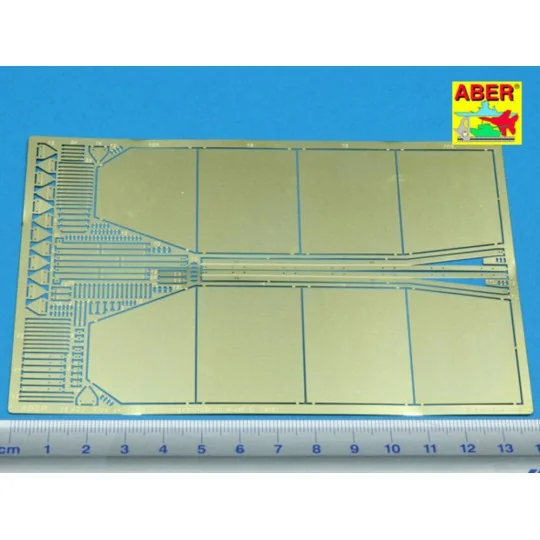 Side skirts for Sturmgeschutz III (Late model), 1/35 - Aber Models ...