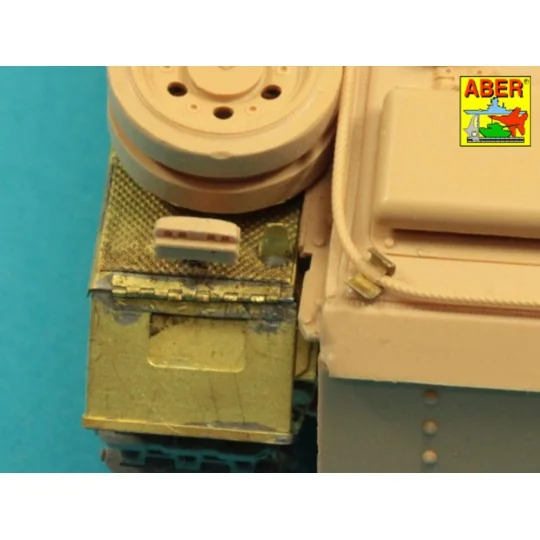Fenders for PzKpfw III, 1/35 - Aber Models 35 A014