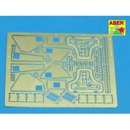 Side bin doors & additional parts for Puma, 1/35 - Aber Models 35 A030 2