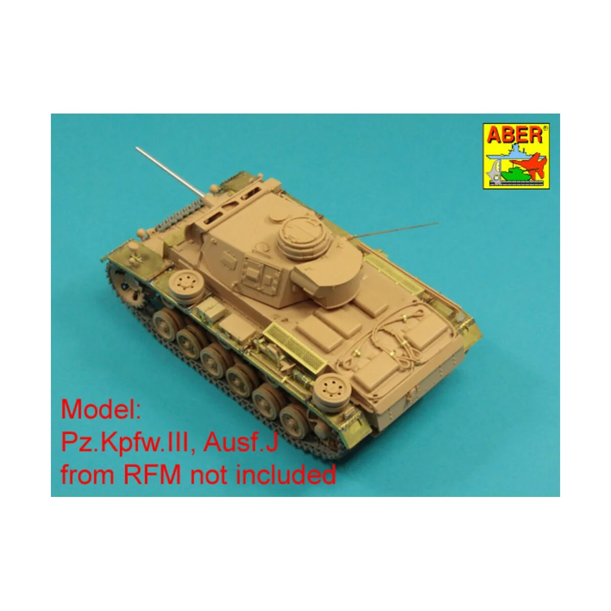 Fenders for PzKpfw III, 1/35 - Aber Models 35 A014