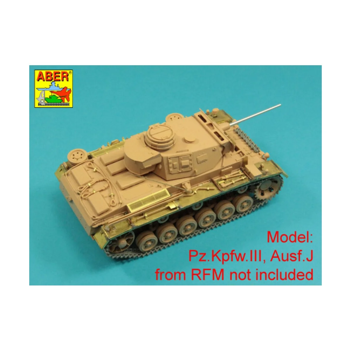 Fenders for PzKpfw III, 1/35 - Aber Models 35 A014