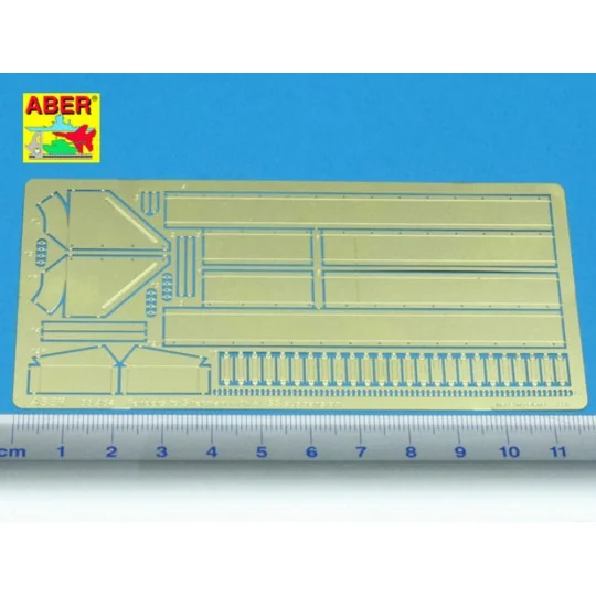 Fenders for Shermans with HVSS suspension, 1/35 - Aber Models 35 A034