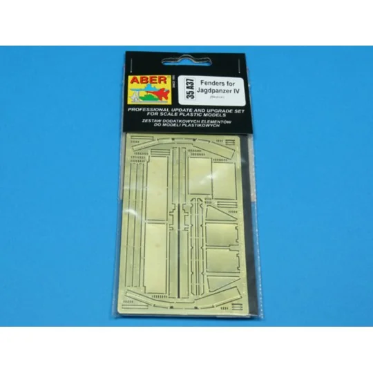 Fenders for Jagdpanzer IV, 1/35 - Aber Models 35 A037