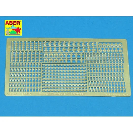 Hinges - workable (2 choice), 1/35 - Aber Models 35 A039