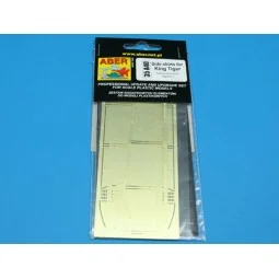 Side skirts for King Tiger, 1/35 - Aber Models 35 A040 2