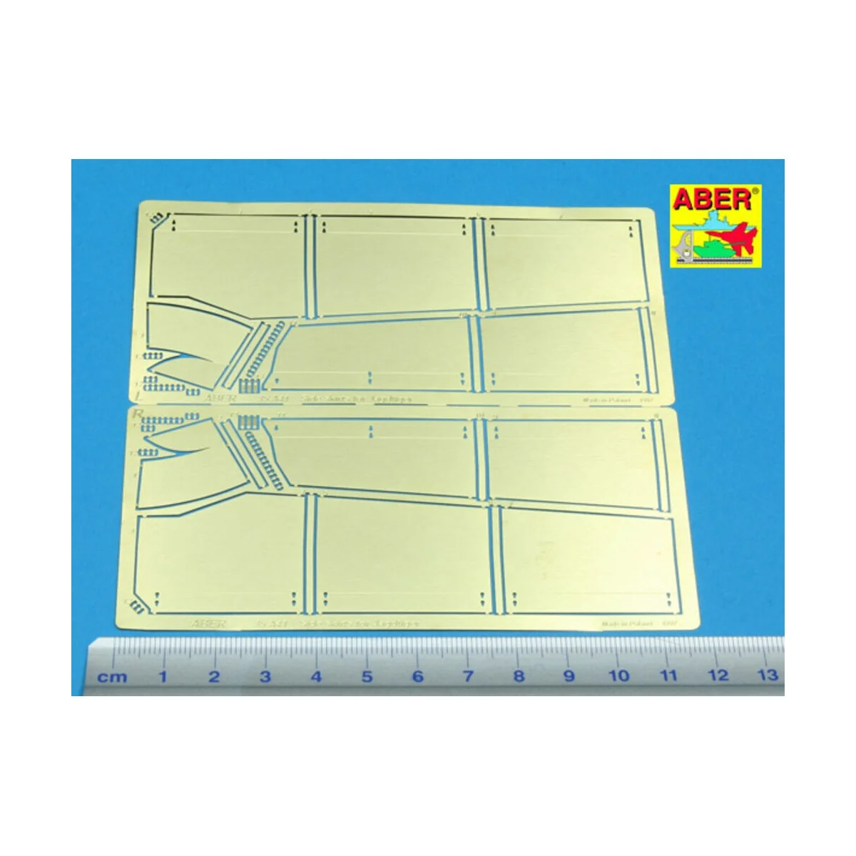 Side skirts for Jagdtiger, 1/35 - Aber Models 35 A041