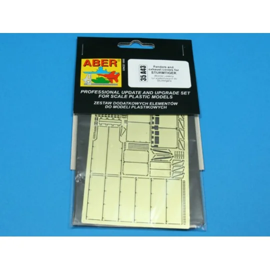 Fenders for Sturmtiger, 1/35 - Aber Models 35 A043
