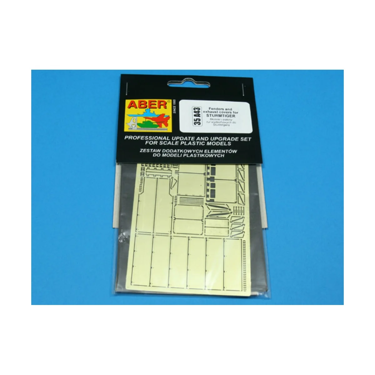 Fenders for Sturmtiger, 1/35 - Aber Models 35 A043
