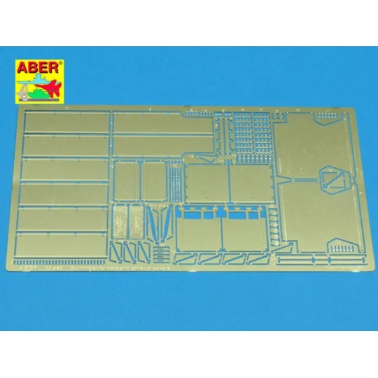 Fenders for Sturmtiger, 1/35 - Aber Models 35 A043
