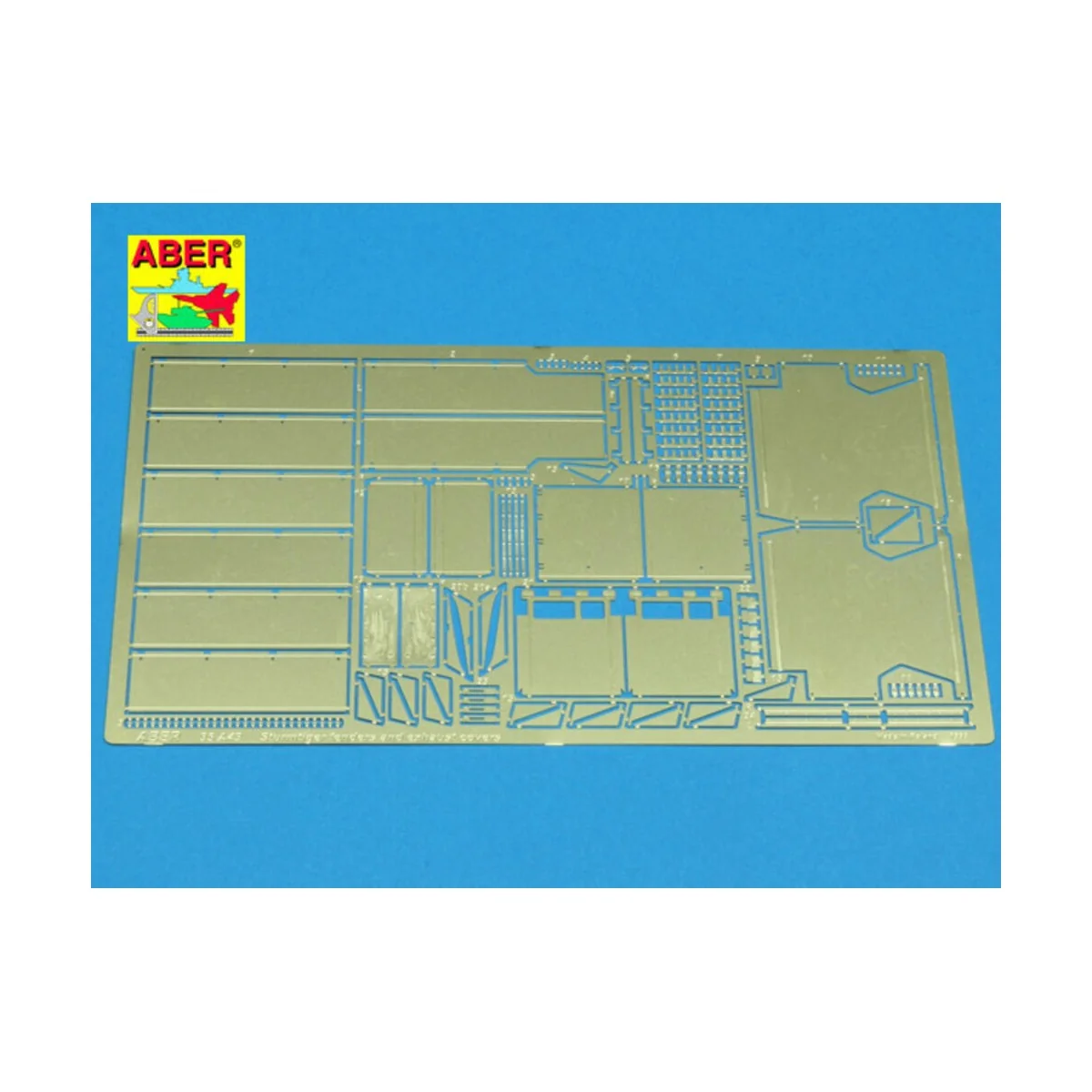 Fenders for Sturmtiger, 1/35 - Aber Models 35 A043