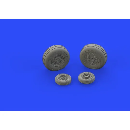 F-4J wheels for Zoukei Mura, 1/48 - Eduard Accessories 648313