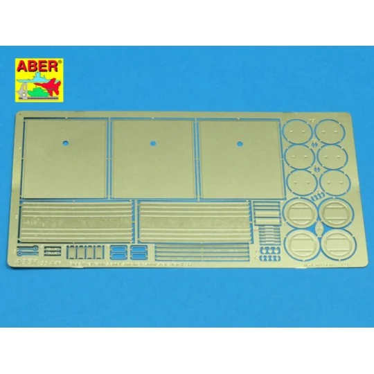 Side fuel tanks and smoke cannisters for T-34 & IS-2, 1/35 - Aber M...