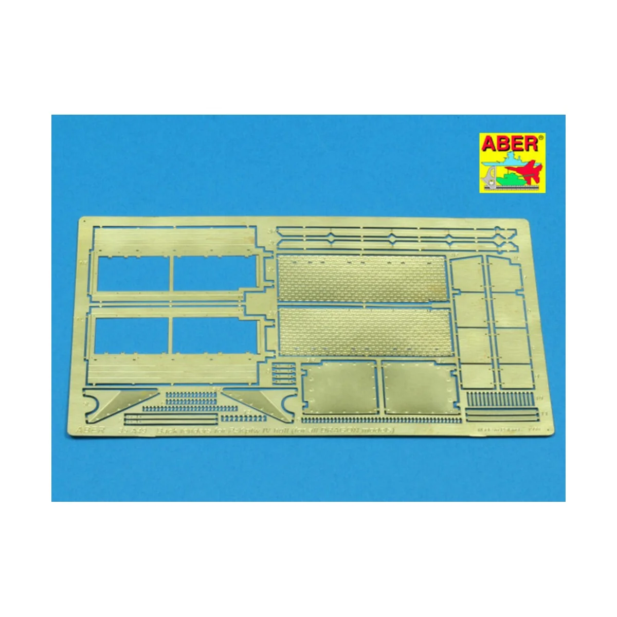 Back fenders for PzKpfw IV hull, 1/35 - Aber Models 35 A049