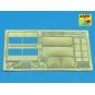 Back fenders for PzKpfw IV hull, 1/35 - Aber Models 35 A049