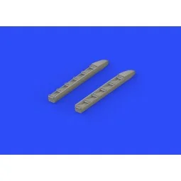 Ki-61-Id exhaust stacks for Tamiya, 1/48 - Eduard Accessories 648316