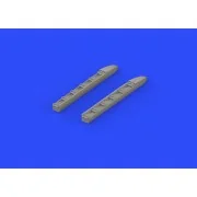 Ki-61-Id exhaust stacks for Tamiya - Eduard Accessories 648316