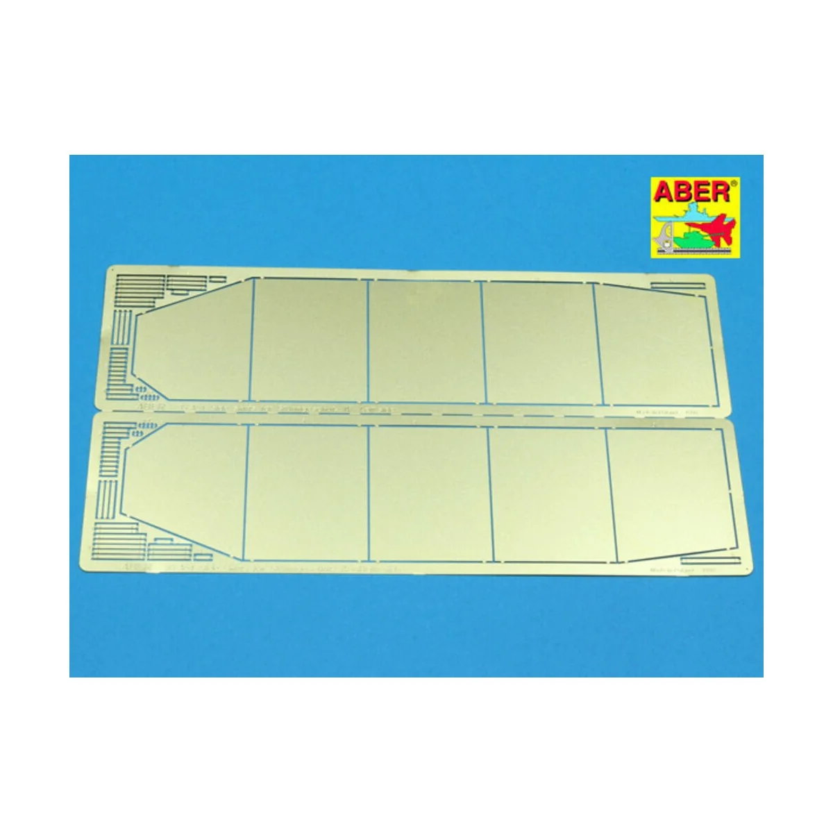 Side skirts for Sturmgeschutz IV, 1/35 - Aber Models 35 A051