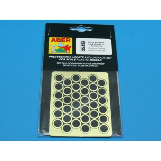 Rings between road wheels for Pz.IV, 1/35 - Aber Models 35 A053