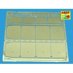 Side skirts for Pz.Kpfw III, 1/35 - Aber Models 35 A054 2