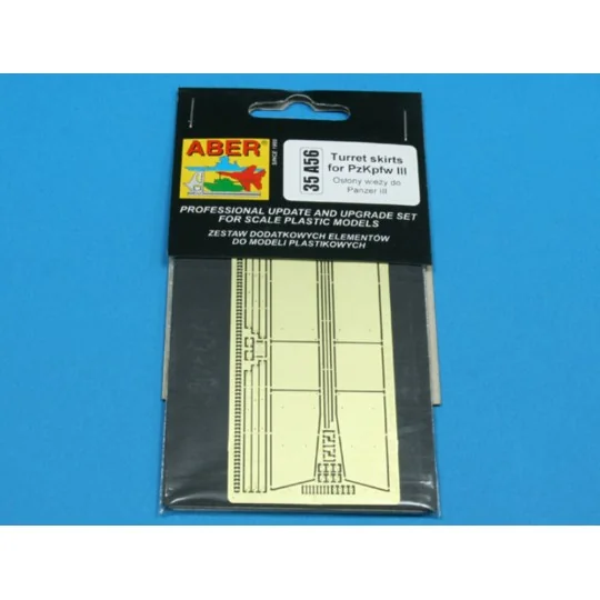 Turret skirts for PzKpfw, 1/35 - Aber Models 35 A056