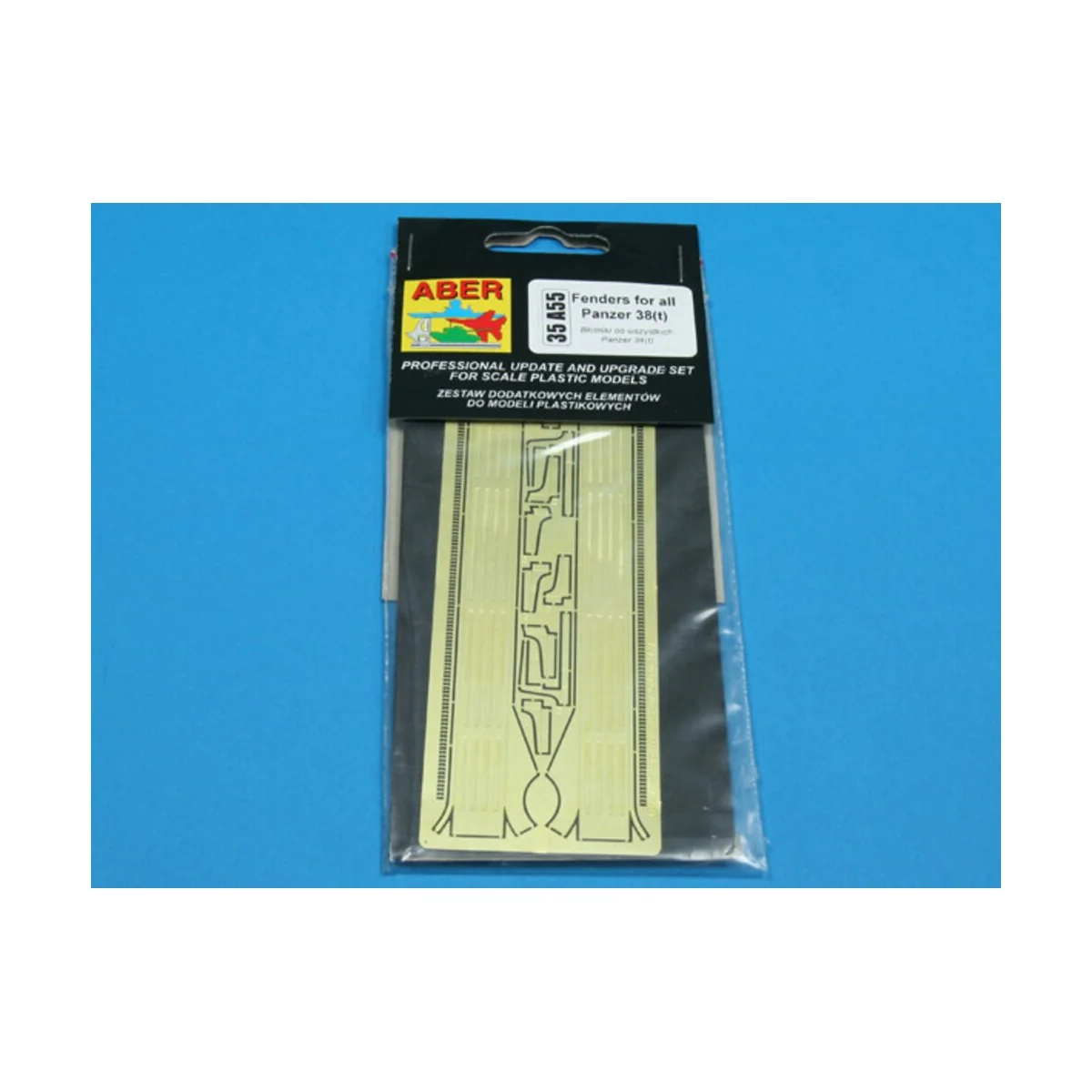 Fenders for Panzer 38 tanks, 1/35 - Aber Models 35 A055