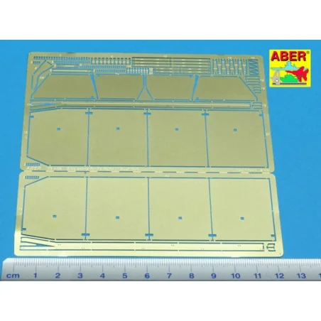 Side skirts for Pz.Kpfw III, 1/35 - Aber Models 35 A054
