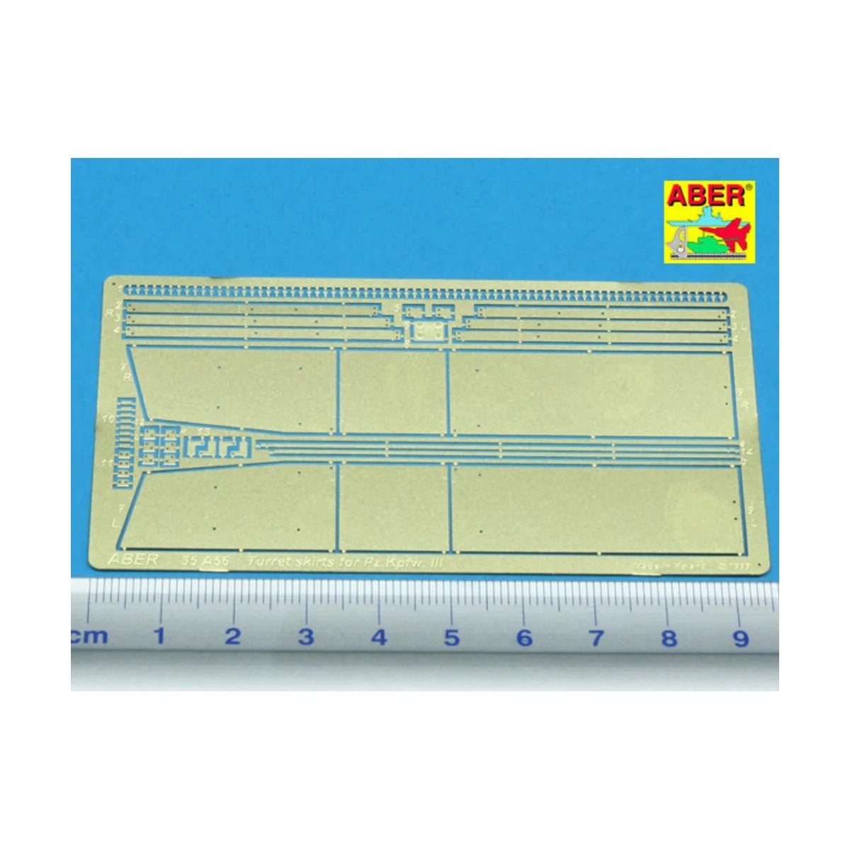 Turret skirts for PzKpfw, 1/35 - Aber Models 35 A056