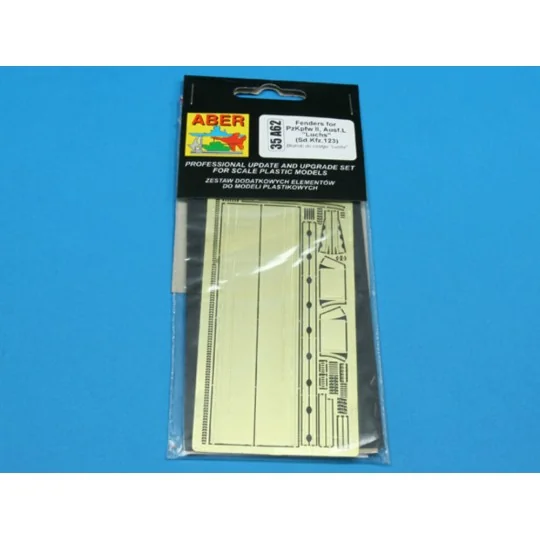 Fenders for Panzer II, Ausf.L Luchs, 1/35 - Aber Models 35 A062