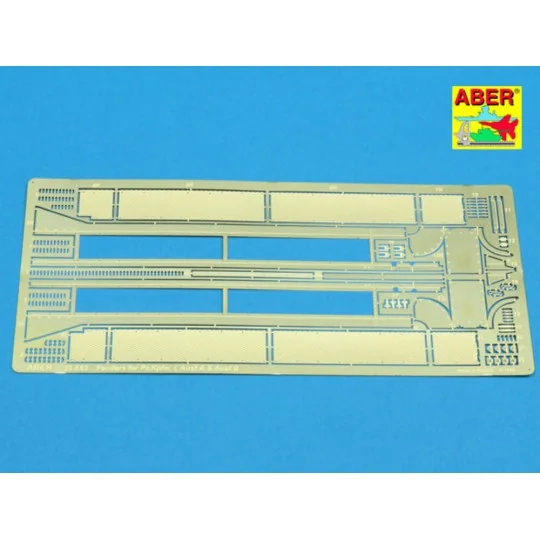 Fenders for Panzer I, Ausf. A & B, 1/35 - Aber Models 35 A063