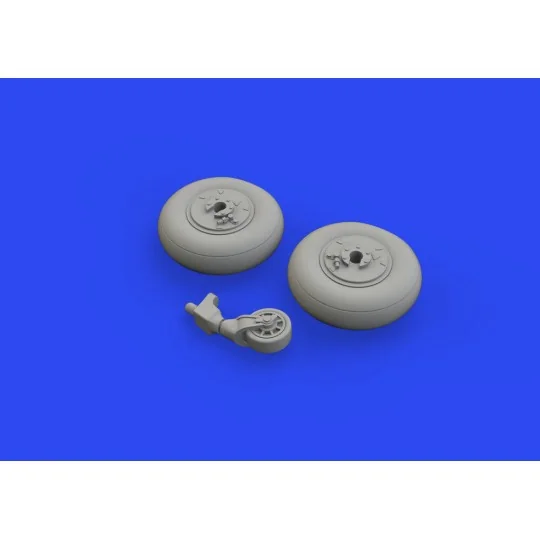 Ki-61-Id wheels for Tamiya - Eduard Accessories 648317