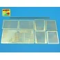Side mesh screens for PzIV J, Jagdpanzer IV A, 1/35 - Aber Models 3...
