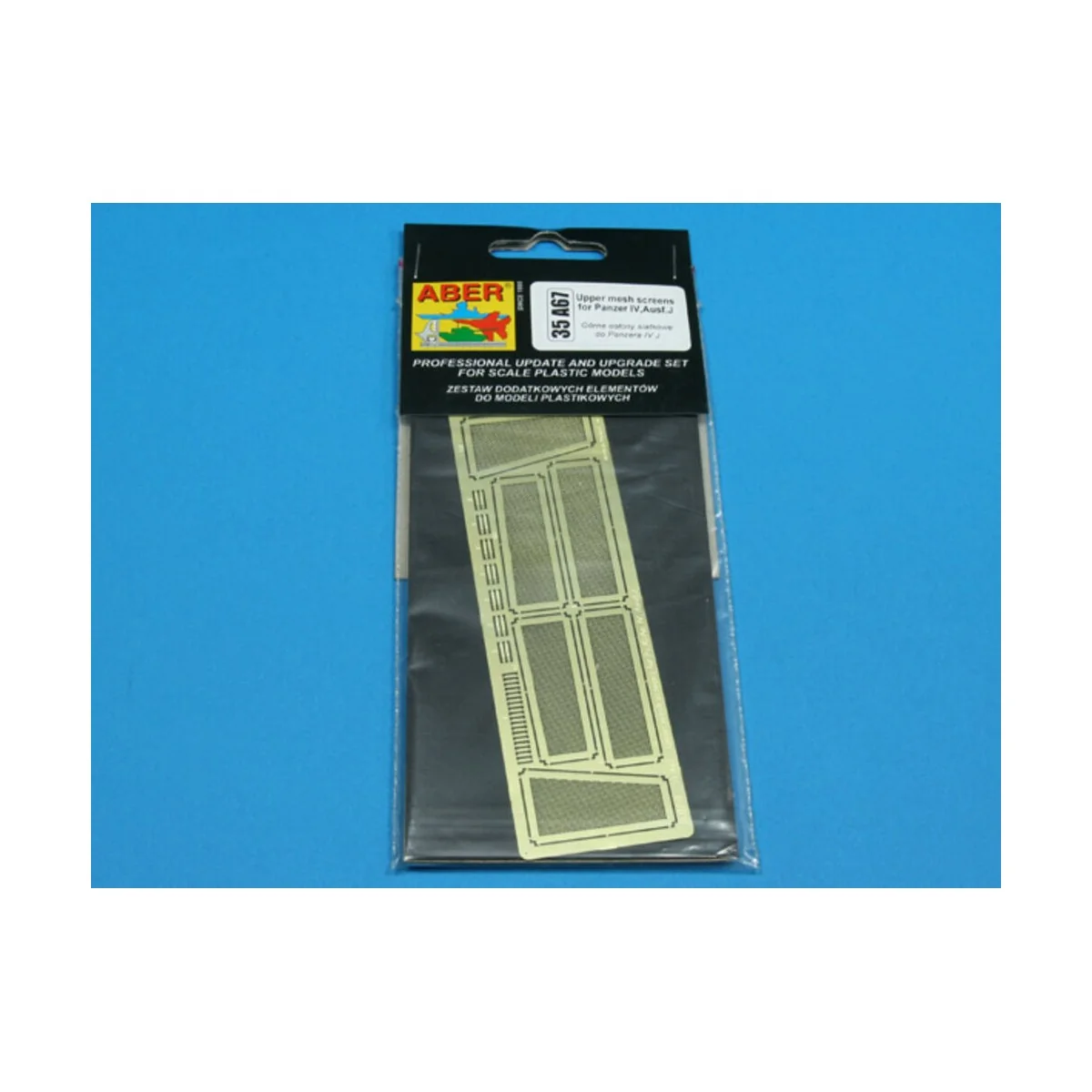 Upper mesh screens for Panzer IV, Ausf. J, 1/35 - Aber Models 35 A067